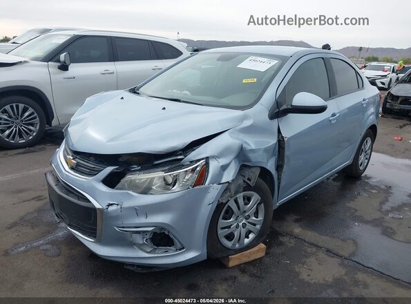 1G1JB5SH3J4103527 2018 CHEVROLET SONIC Silver Front left