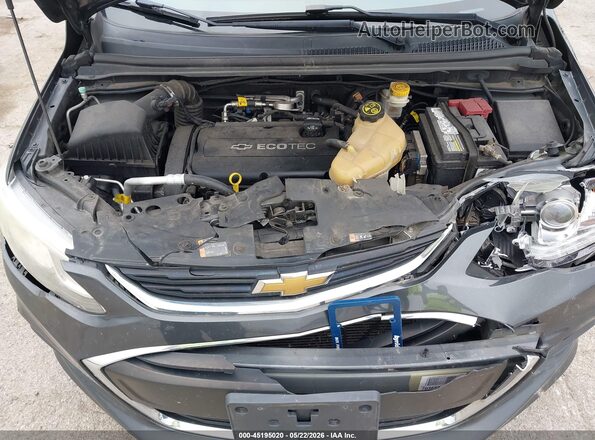 1G1JB5SH8H4157044 2017 CHEVROLET SONIC Gray Rear view