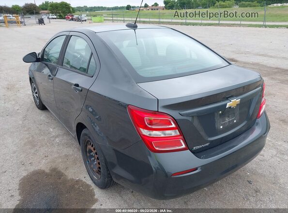 1G1JB5SH8H4157044 2017 CHEVROLET SONIC Gray Rear left