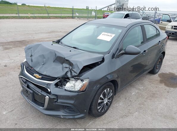 1G1JB5SH8H4157044 2017 CHEVROLET SONIC Gray Front left