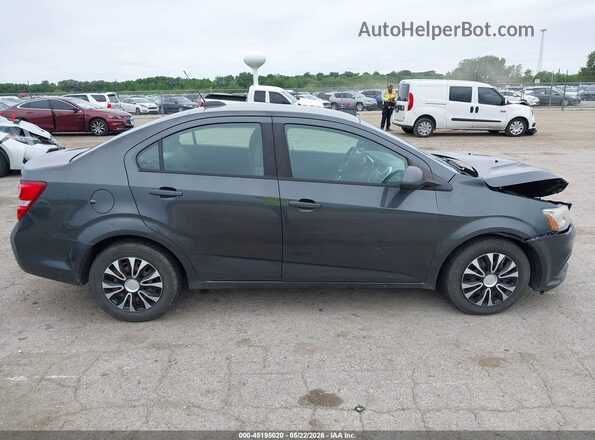 1G1JB5SH8H4157044 2017 CHEVROLET SONIC Gray Rear interior view