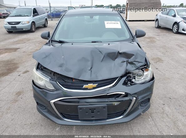 1G1JB5SH8H4157044 2017 CHEVROLET SONIC Gray Instrument cluster view
