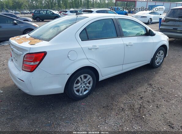 1G1JB5SH9J4123054 2018 CHEVROLET SONIC White Tył prawy