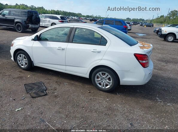 1G1JB5SH9J4123054 2018 CHEVROLET SONIC White Tył lewy