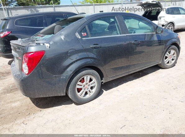 1G1JC5SB1G4181709 2016 CHEVROLET SONIC Gray Trasero derecho