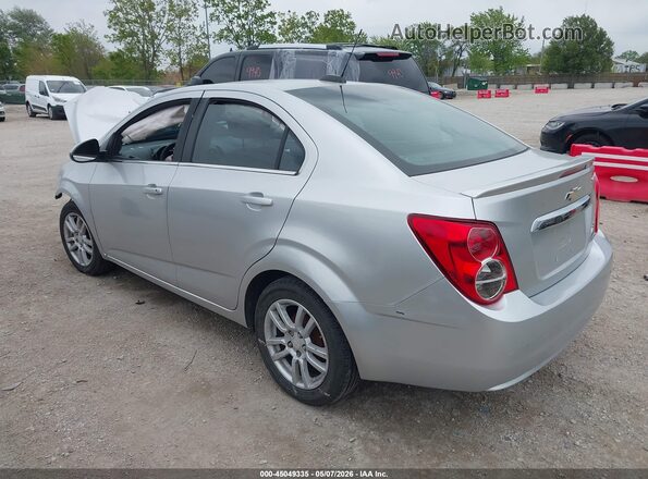1G1JC5SH0G4123563 2016 CHEVROLET SONIC Silver Tył lewy