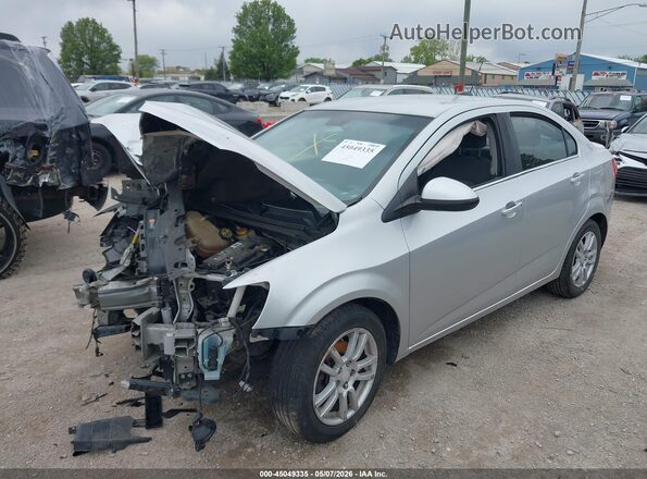1G1JC5SH0G4123563 2016 CHEVROLET SONIC Silver Przód lewy
