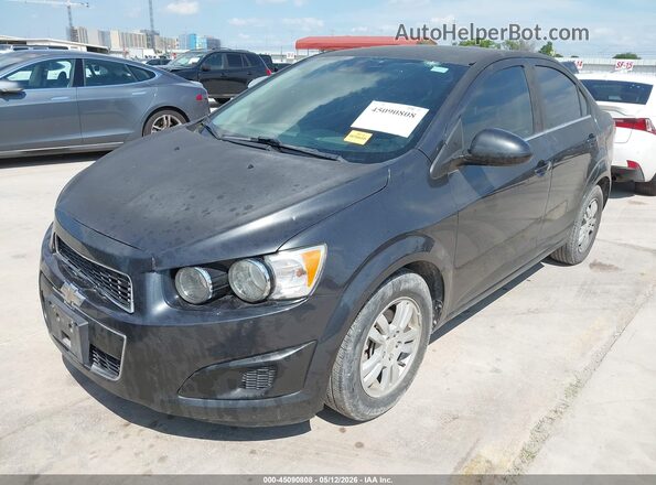 1G1JC5SH1G4132336 2016 CHEVROLET SONIC Black Առջևի ձախ երեք քառորդ տեսարան