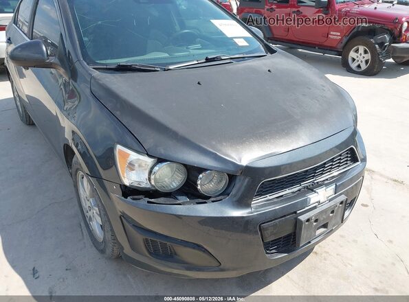 1G1JC5SH1G4132336 2016 CHEVROLET SONIC Black Դիմացի տեսք