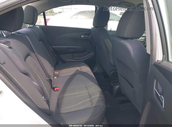 1G1JC5SH2G4177236 2016 CHEVROLET SONIC White VIN კოდის სტიკერის ხედი