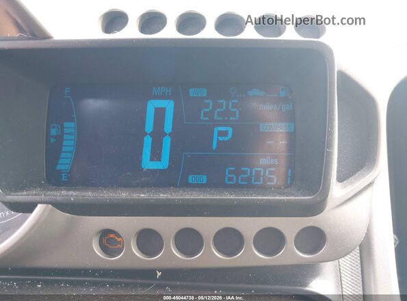 1G1JC5SH2G4177236 2016 CHEVROLET SONIC White უკანა სავარძლების ხედი