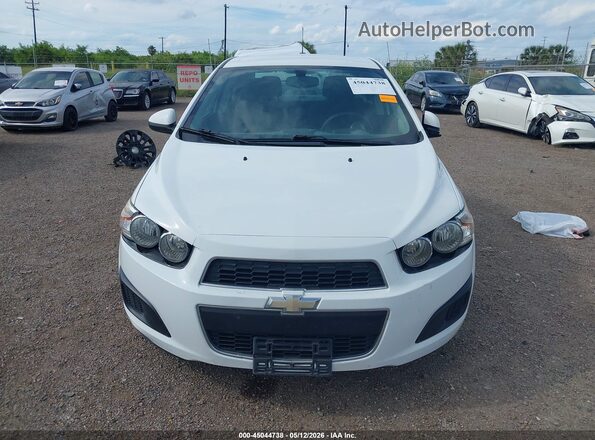 1G1JC5SH2G4177236 2016 CHEVROLET SONIC White ხელსაწყოთა პანელის ხედი