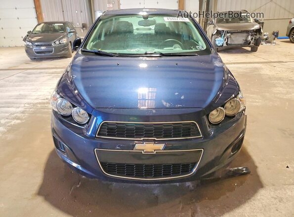 1G1JC5SH6G4158818 2016 CHEVROLET SONIC Blue Вид спереду