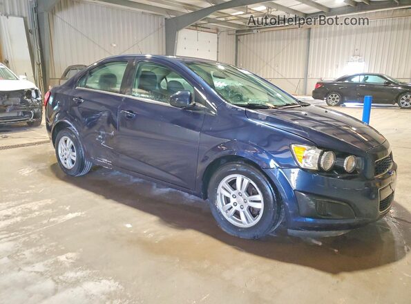 1G1JC5SH6G4158818 2016 CHEVROLET SONIC Blue Передня права чверть