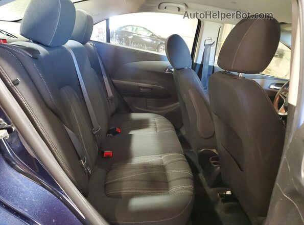 1G1JC5SH6G4158818 2016 CHEVROLET SONIC Blue Вид задніх сидінь