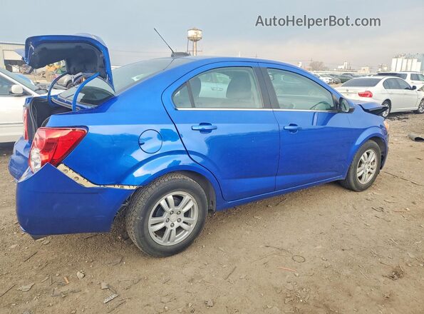 1G1JC5SH9G4131614 2016 CHEVROLET SONIC Blue უკანა მარჯვენა