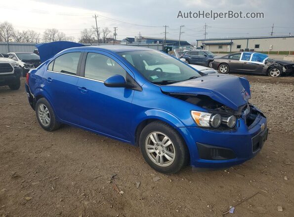1G1JC5SH9G4131614 2016 CHEVROLET SONIC Blue წინა მარჯვენა