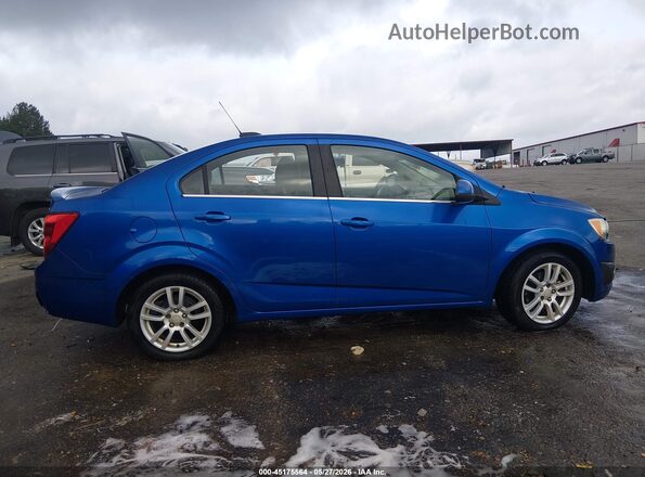 1G1JC5SH9G4174236 2016 CHEVROLET SONIC Blue 