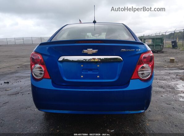 1G1JC5SH9G4174236 2016 CHEVROLET SONIC Blue 