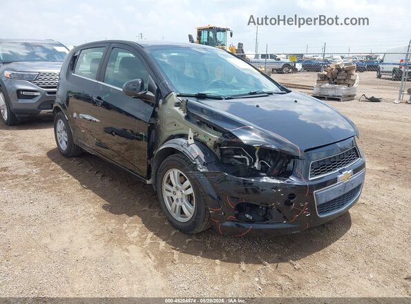 1G1JC6SH3G4143988 2016 CHEVROLET SONIC Black Vista frontal