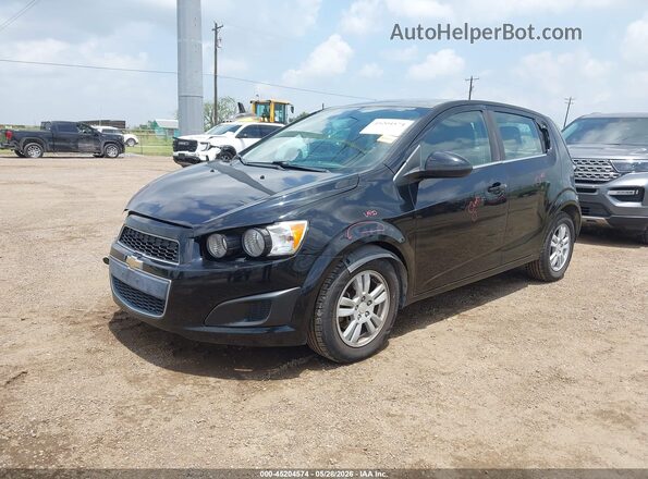 1G1JC6SH3G4143988 2016 CHEVROLET SONIC Black Vista tres cuartos delantera izquierda