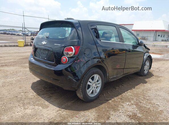 1G1JC6SH3G4143988 2016 CHEVROLET SONIC Black Trasero derecho