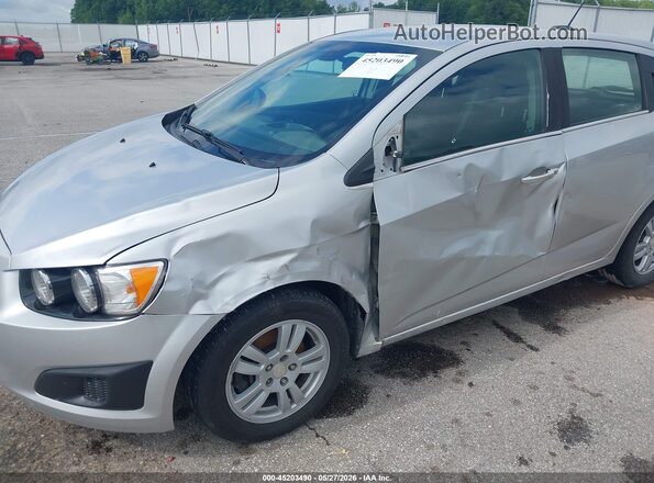 1G1JC6SH4G4140145 2016 CHEVROLET SONIC Silver Դիմացի տեսք