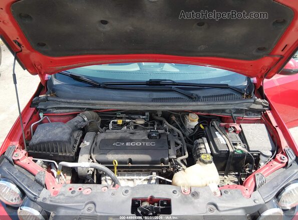 1G1JC6SH4G4160248 2016 CHEVROLET SONIC Red Vista trasera