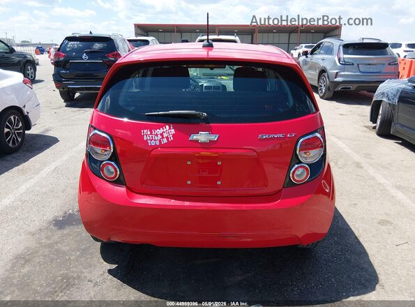 1G1JC6SH4G4160248 2016 CHEVROLET SONIC Red 