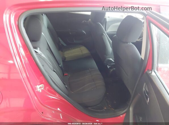 1G1JC6SH7G4135277 2016 CHEVROLET SONIC Красный Вид наклейки с VIN-кодом