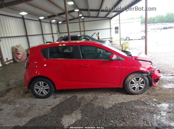 1G1JC6SH7G4135277 2016 CHEVROLET SONIC Красный Вид задней части салона