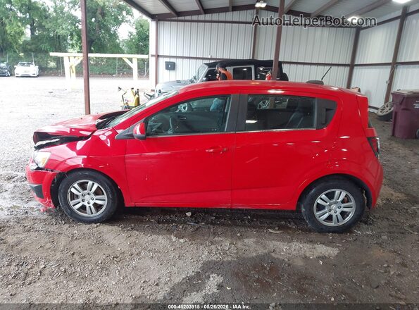1G1JC6SH7G4135277 2016 CHEVROLET SONIC Красный Панорамный вид салона 360°