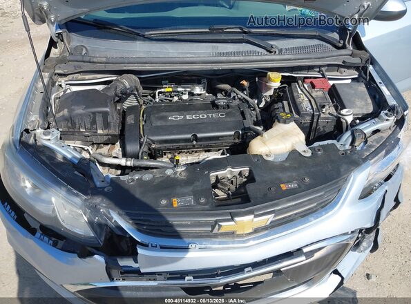 1G1JD5SH3H4107565 2017 CHEVROLET SONIC Серебряный Вид сзади