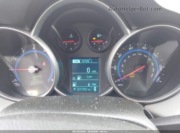 1G1PC5SH0G7218522 2016 CHEVROLET CRUZE Silver Вид задніх сидінь