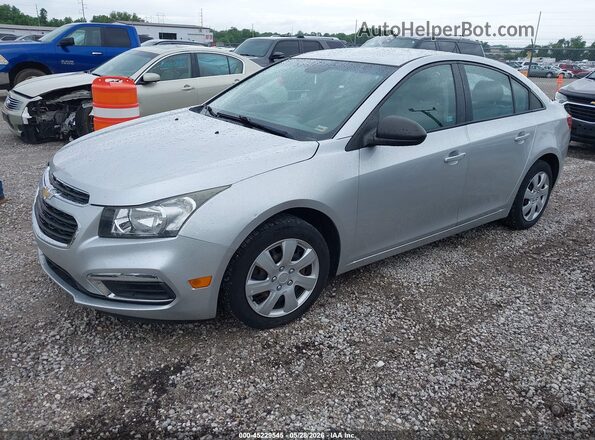 1G1PC5SH0G7218522 2016 CHEVROLET CRUZE Silver Передня ліва чверть