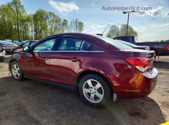 1G1PE5SB2G7124549 2016 CHEVROLET CRUZE Burgundy Tył lewy