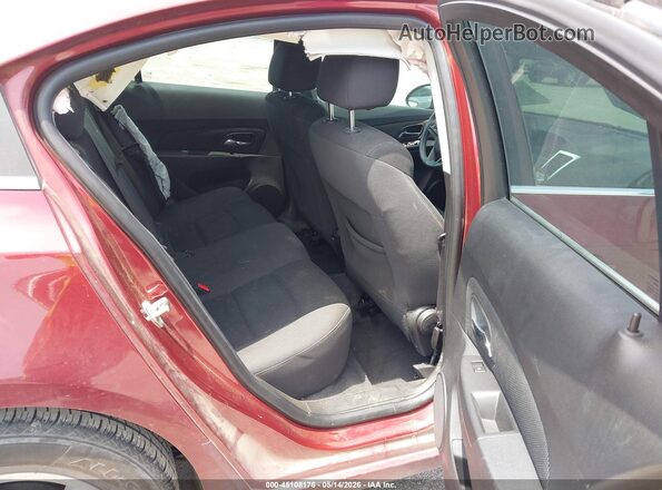 1G1PE5SB5G7157822 2016 CHEVROLET CRUZE Maroon VIN sticker view