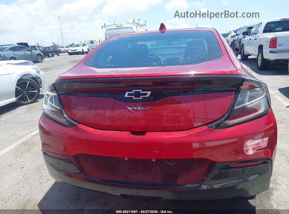 1G1RC6S59JU130002 2018 CHEVROLET VOLT Burgundy 