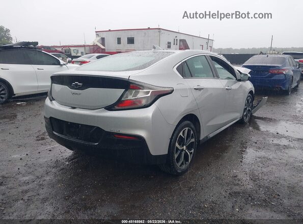 1G1RC6S59JU148368 2018 CHEVROLET VOLT Silver უკანა მარჯვენა