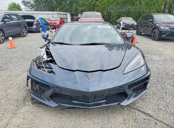 1G1Y82D48L5000459 2020 CHEVROLET CORVETTE Blue Widok z przodu