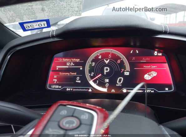 1G1YA2D40R5116347 2024 CHEVROLET CORVETTE Red Вид задніх сидінь