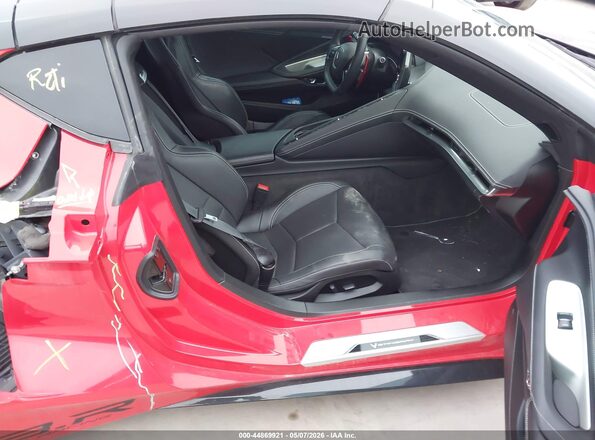 1G1YA2D40R5116347 2024 CHEVROLET CORVETTE Red Вид салону спереду