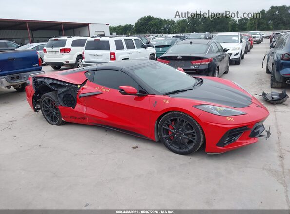 1G1YA2D40R5116347 2024 CHEVROLET CORVETTE Red Панорамний вид салону 360°