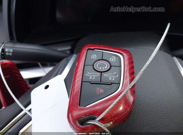 1G1YA2D40R5116347 2024 CHEVROLET CORVETTE Red Вид панелі приладів