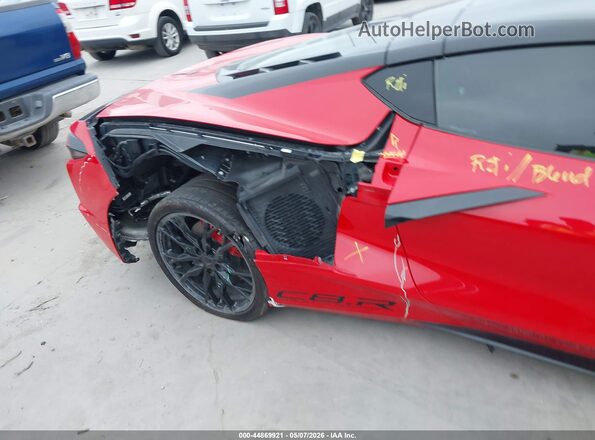 1G1YA2D40R5116347 2024 CHEVROLET CORVETTE Red Вид спереду
