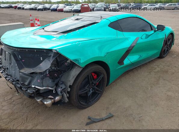 1G1YA2D42R5111019 2024 CHEVROLET CORVETTE Green Задня права чверть