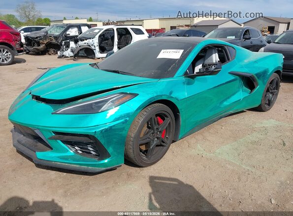1G1YA2D42R5111019 2024 CHEVROLET CORVETTE Green Передня ліва чверть