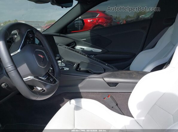 1G1YA2D42R5111019 2024 CHEVROLET CORVETTE Green Вид салону спереду
