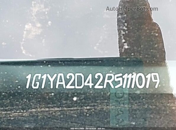 1G1YA2D42R5111019 2024 CHEVROLET CORVETTE Green Вид підкапотного простору
