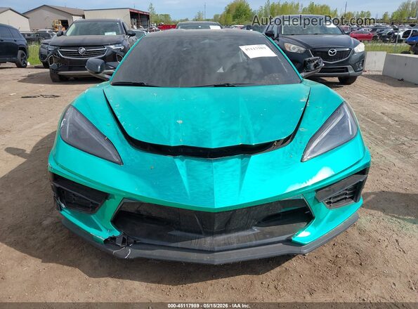 1G1YA2D42R5111019 2024 CHEVROLET CORVETTE Green Вид щитка приладів